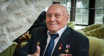 ​俄罗斯二战传奇侦察员阿列克谢•博强迎来103岁生日