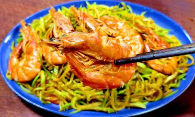 ​虾的最佳食物搭配(萝卜丝炒大虾具体做法)