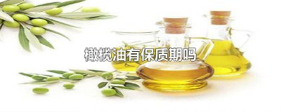 ​橄榄油保质期有多久 橄榄油的保质期有多久啊