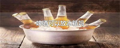 ​放啤酒的冰箱多少度 冰箱冷藏啤酒多少度合适