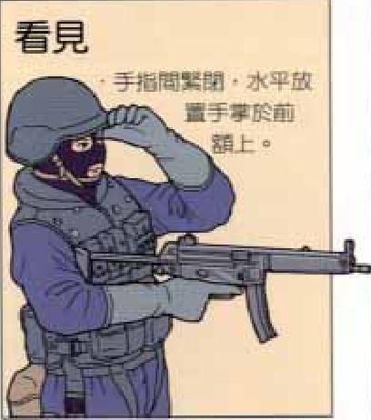 特种兵战术手势（手语）文图详解