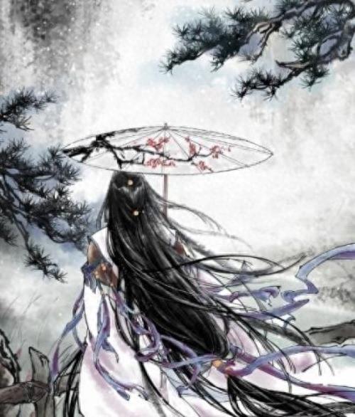 背影 诗 和你【唯美古风女子举伞壁纸】