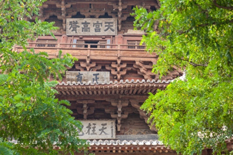佛宫寺释迦塔，中国最高最古的一座木构塔式建筑，世界三大奇塔