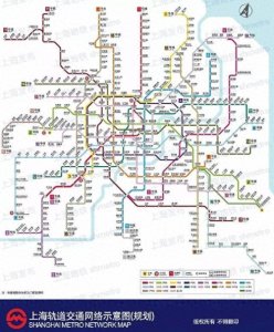 ​全国城市地铁规划图（上）