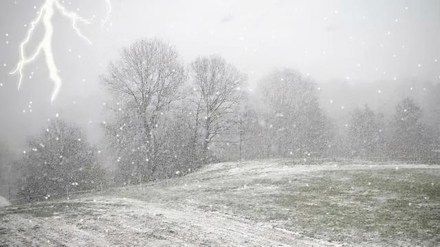 内蒙古东部最可能的自然灾害（内蒙古暴雪现雷打雪）(1)