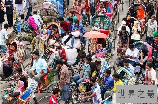 世界上最拥挤的国家排行榜,中国竟然没有上榜