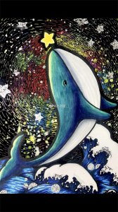 ​少儿绘画教程—21幅综合刮画结合绘画作品分享