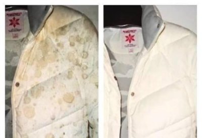 ​羽绒服上的油污怎么清洗干净(怎么清洗羽绒服的油渍)