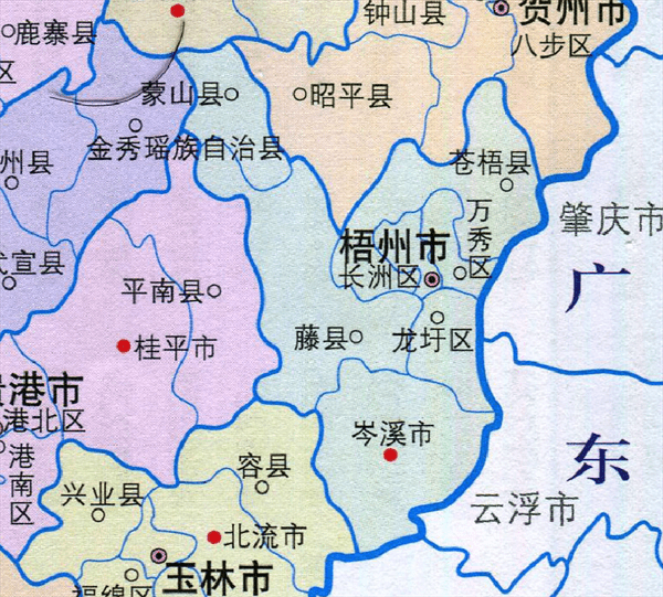 梧州市有多少人口(梧州市各区县人口排名)