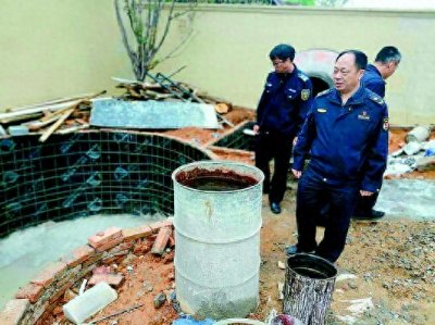 ​海尔全运村别墅区两业主私挖地下室被处理