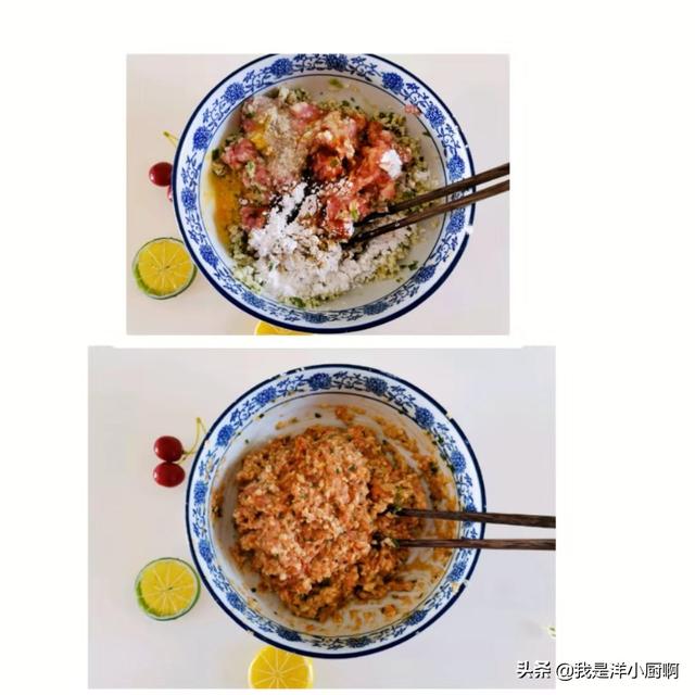 正宗蒸糯米肉丸子的做法(做糯米蒸肉丸记得加这2样)(2)