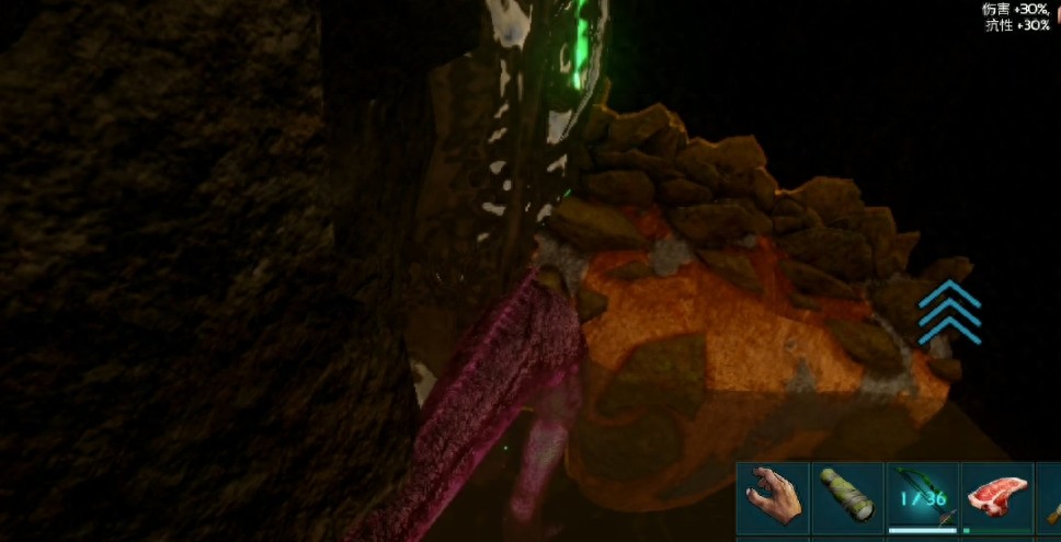 落地秒杀泰坦龙，《方舟：生存进化》手游南方巨兽龙神勇无敌