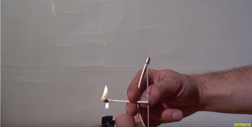 国外网友自制迷你弓箭,看完后大家都对他竖起大拇指