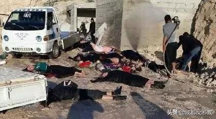 叙利亚引爆（叙利亚毒气袭击事件现场惨烈）(2)