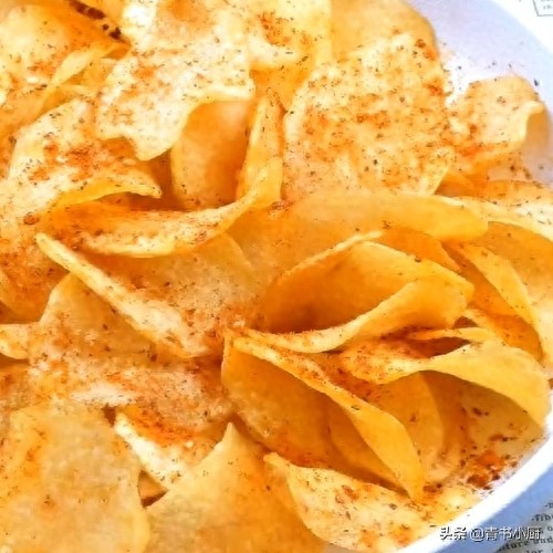 薯片这样炸才正宗，在家做大人小孩都爱吃的炸薯片，嘎嘣脆真滋味
