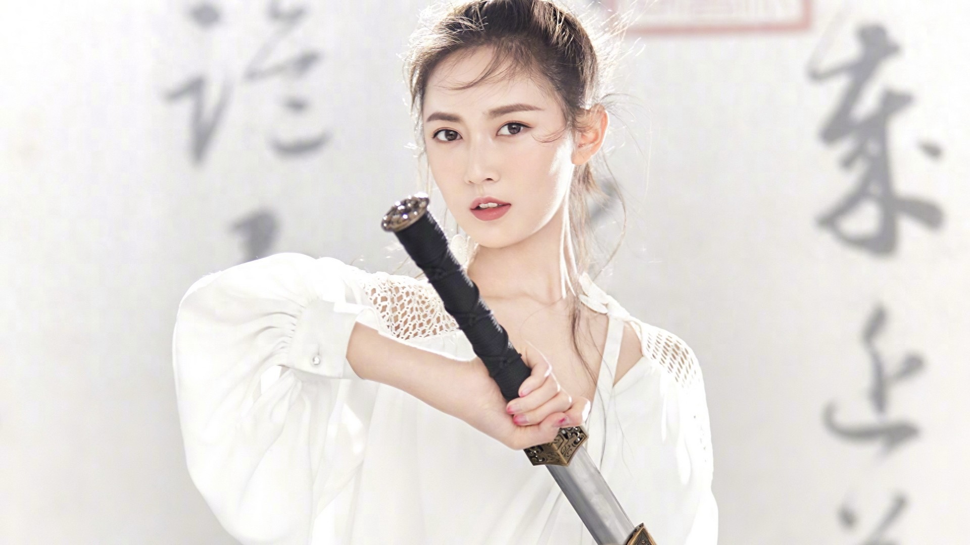 陈钰琪 绝美古风写真 英气十足 绝世美颜