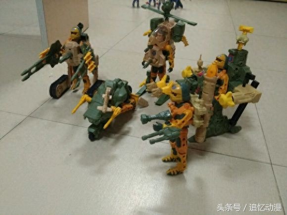 童年经典《正义战士》动画及模型