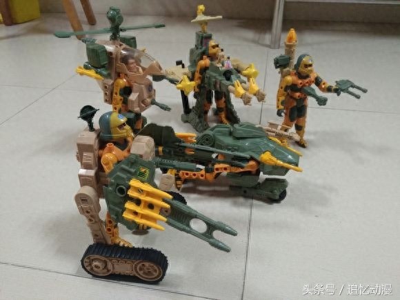 童年经典《正义战士》动画及模型