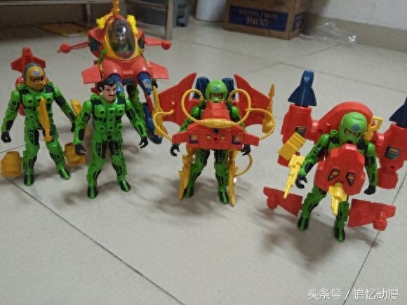 童年经典《正义战士》动画及模型